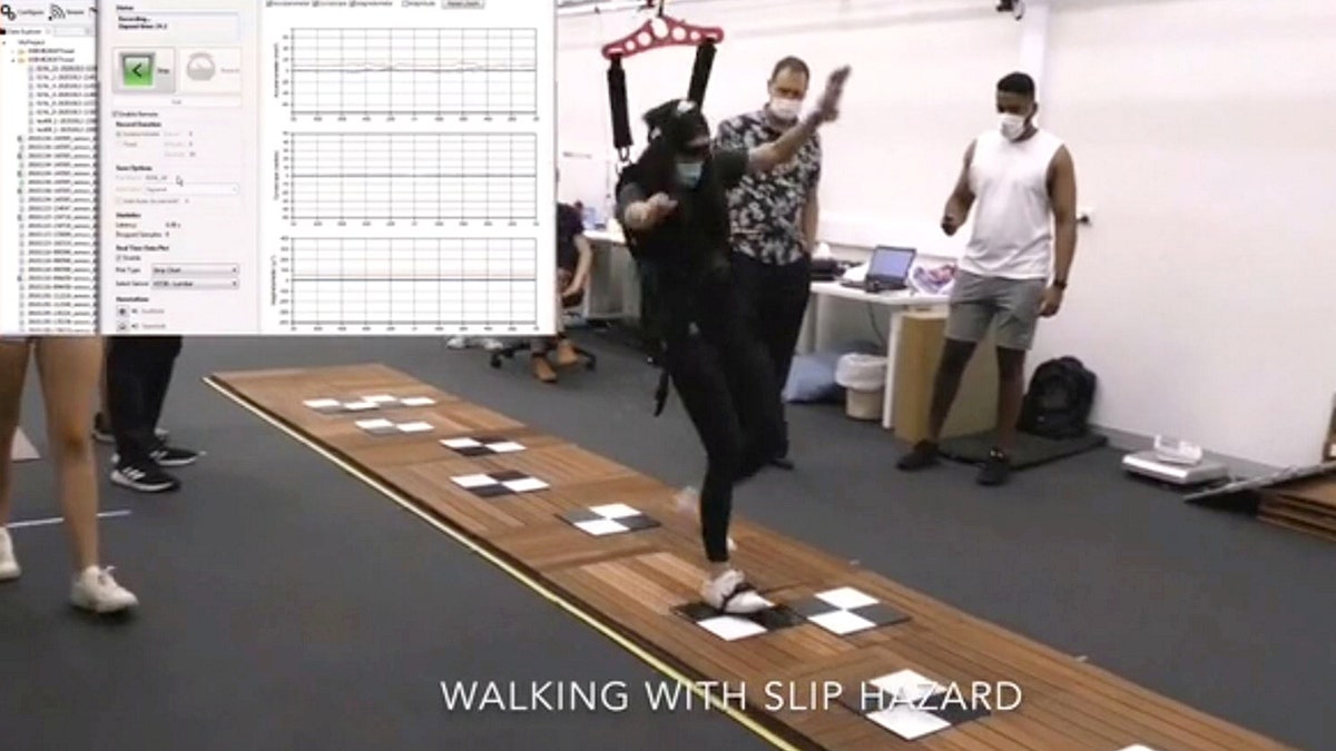 Texting and walking