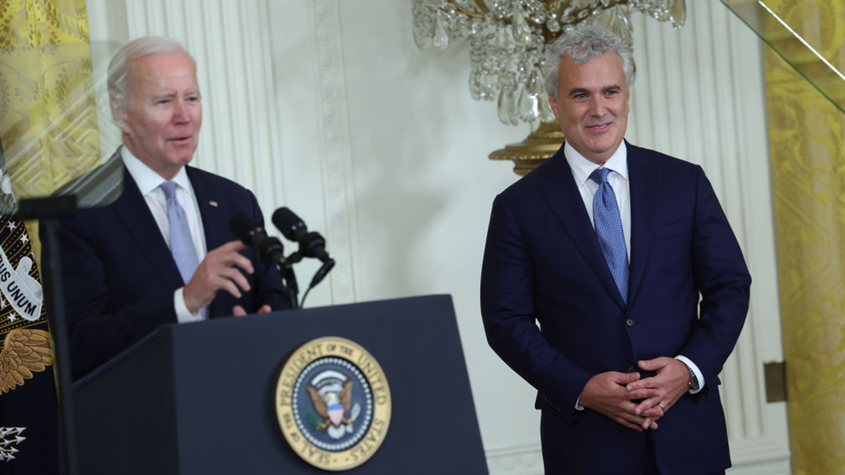 President Biden and White House Chief of Staff Jeff Zients