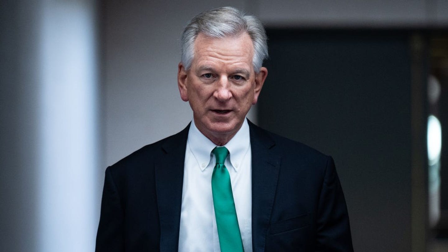 Tommy Tuberville slams Democrats for ‘demonizing’ young male voters after AOC ‘masculinity’ remarks backfire