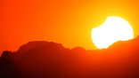 The first annular eclipse seen in the U.S. since 1994 over the Grand Canyon in Arizona