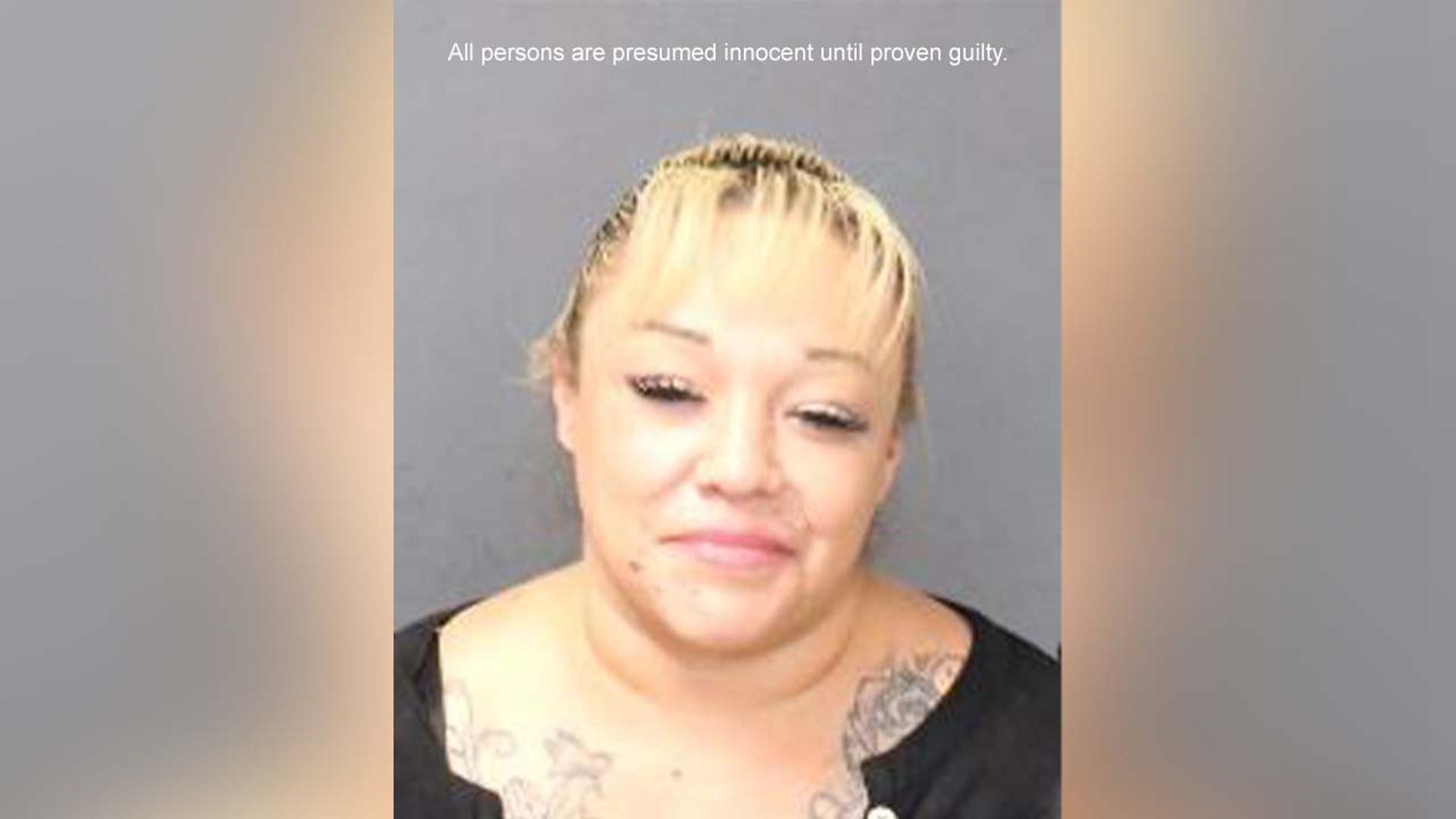 A mugshot of Desiree Gutierrez