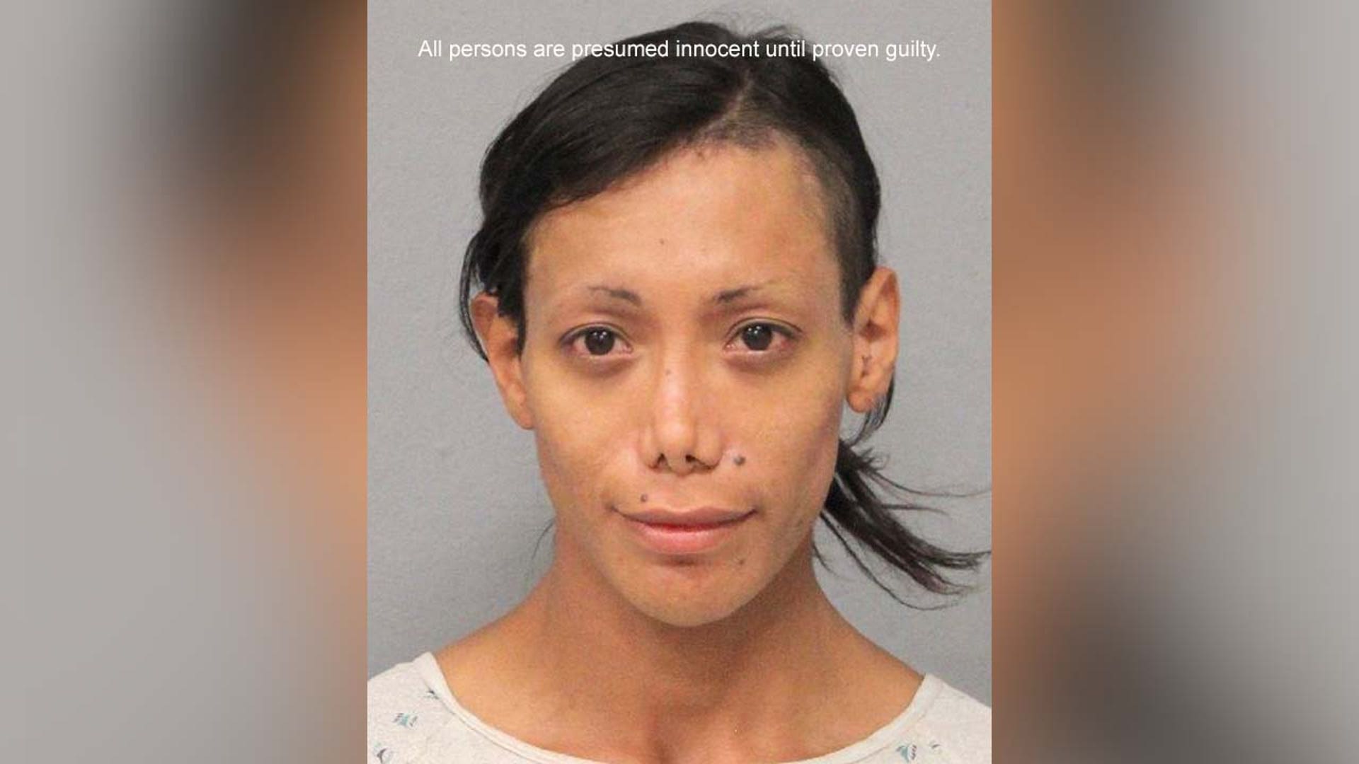 A mugshot of Kiber Calderon