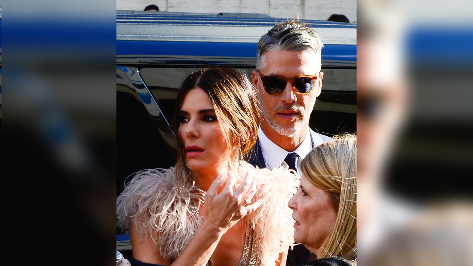 Sandra Bullock and Bryan Randall in New York