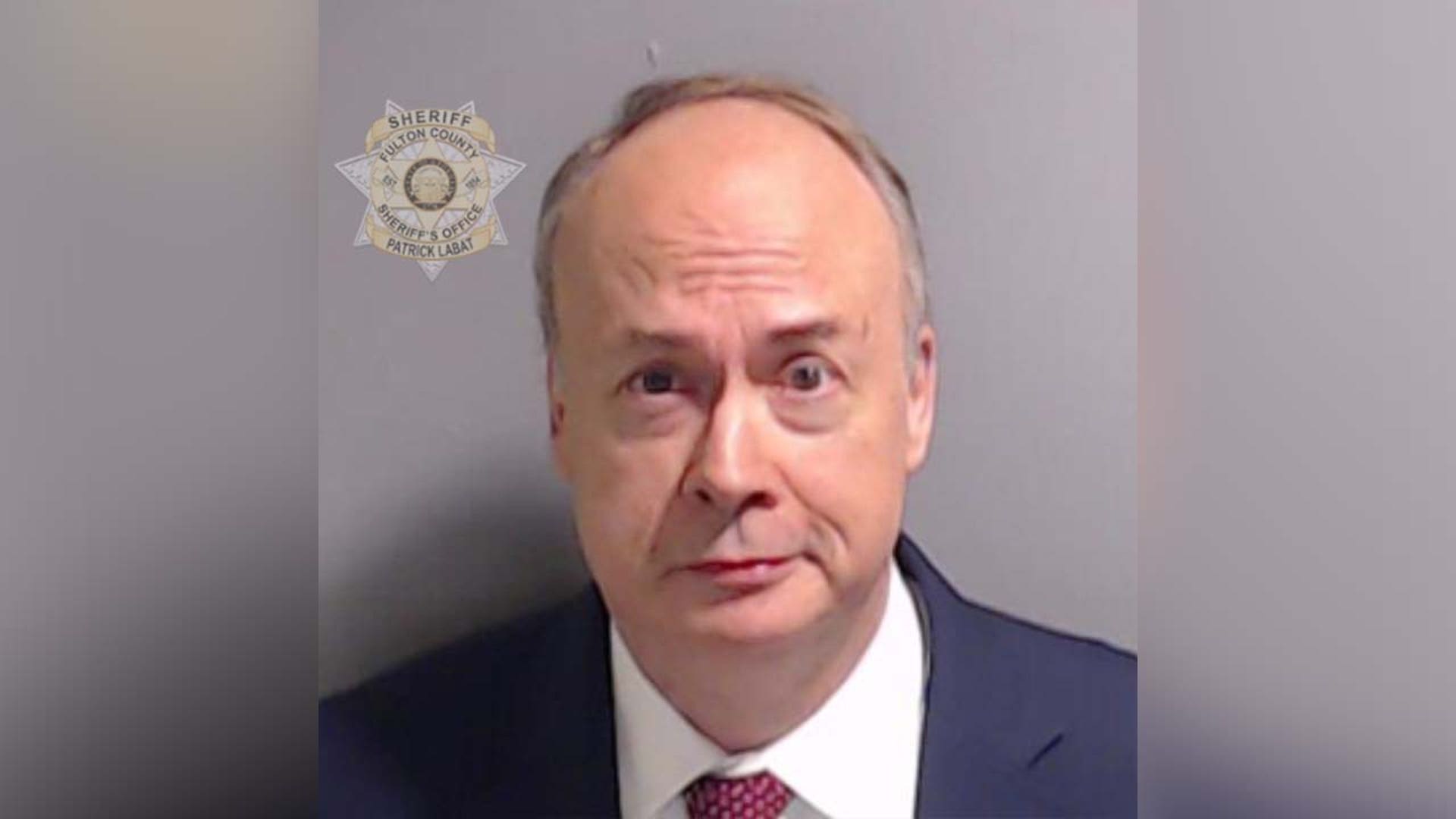 Jeffrey Clark's mugshot from Fulton County, Georgia.