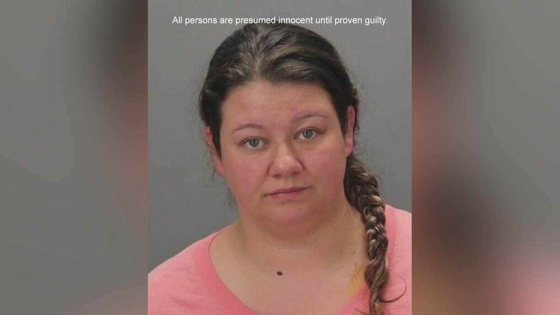 A mugshot of Brittany McClure