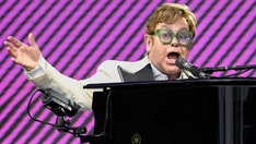 Elton John hospitalized in France after suffering fall at home