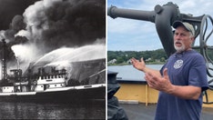 'America's fireboat' celebrates 85 years after storied career battling blazes, protecting US homeland
