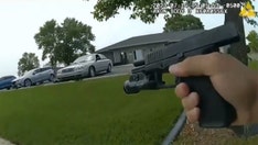 North Dakota police officer's bodycam footage shows moment he was ambushed