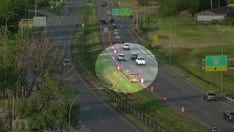 Minnesota video shows traffic barrel striking construction worker as motorist plows through closed lane