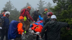 Rescuers carry injured NH hiker, 70, down mountain after severe weather blocks arrival of Blackhawk helicopter