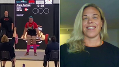 Powerlifter says she faces 2-year ban for speaking out on 'unfairness of biological males' in competitions'