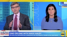 Stephanopoulos snaps at Nikki Haley for saying Biden won't finish his term: 'Excuse me... How do you know?'