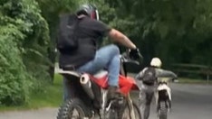 Dirt bike rider wanted in Pennsylvania after 'intentionally' hitting man, running him over twice: police