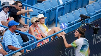 Tennis star says fan was ‘imitating a bee,’ confronts alleged culprit