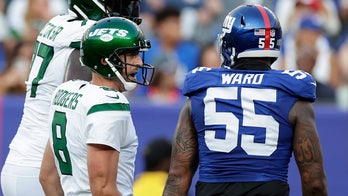 Jets' Aaron Rodgers hits Giants linebacker with 'un-come-back-with-able' trash talk