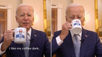 Biden roasted for 'Dark Brandon' coffee mug campaign video: 'Max cringe'
