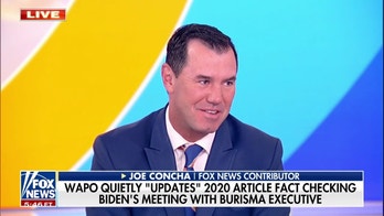 Washington Post skewered after quietly updating 'fact-check' on Hunter Biden meetings