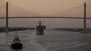 Cargo ship breaks down, hits bridge in Suez Canal
