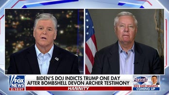 Lindsey Graham goes off on 'night and day' difference between Trump, Hunter Biden cases