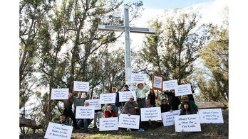 Bay Area atheists who fought for cross removal: Christians shouldn't have 'special privilege'