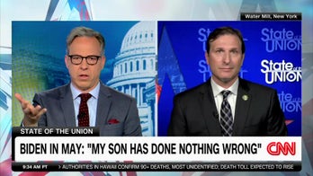 Jake Tapper hits Joe Biden for defense of Hunter: Should he quit saying publicly son 'did nothing wrong'?