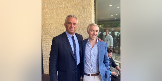 Link Lauren and Robert F. Kennedy, Jr. pose for a photo