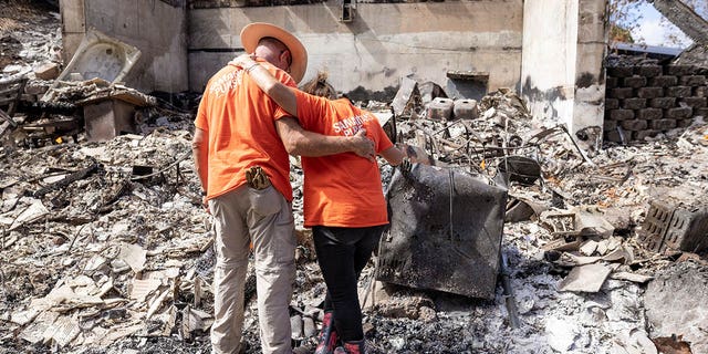 Samaritan's Purse volunteers in Maui after the wildfires