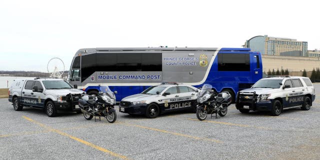 Prince George's County Police Department vehicles