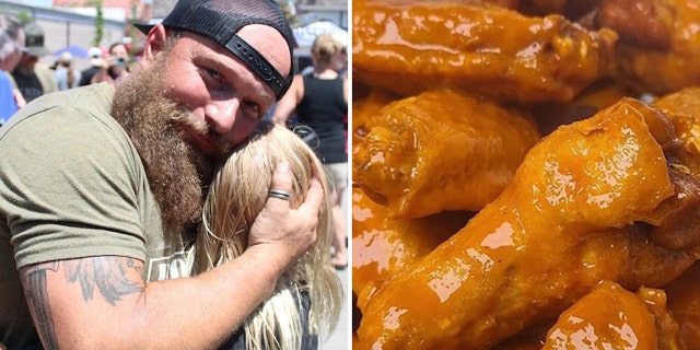 Chicken hawker Trent Weitzel