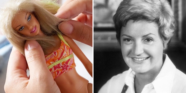 Barbie doll and Ruth Handler