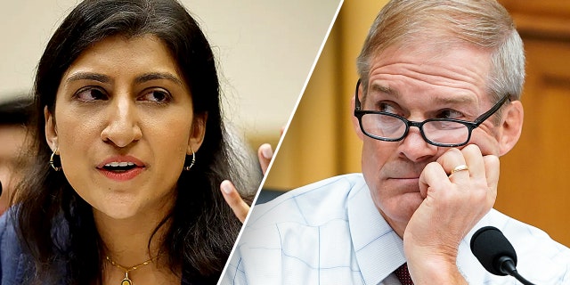 Lina Khan and Jim Jordan