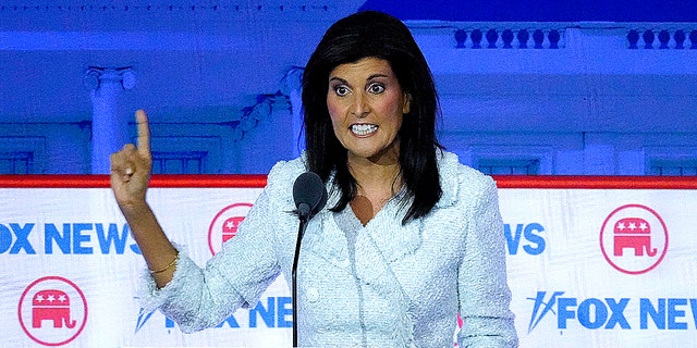 Nikki Haley at first 2023 GOP presidential debate