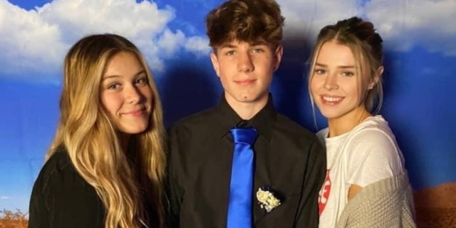 Kamryn, Christopher and Lindy Simmons pictured together