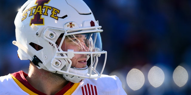 Iowa State quarterback Hunter Dekkers