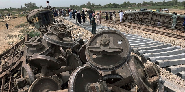 Worker repair railway