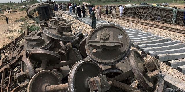 Worker repair railway