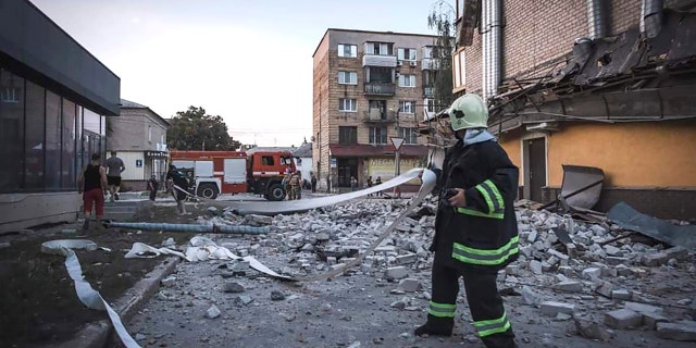 Rescue workers