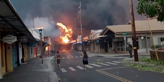 Fire in Hawaii