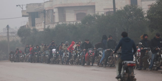 Line for gasoline