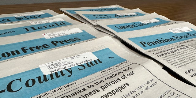 North Dakota newspapers