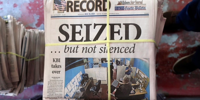 Seized newspaper