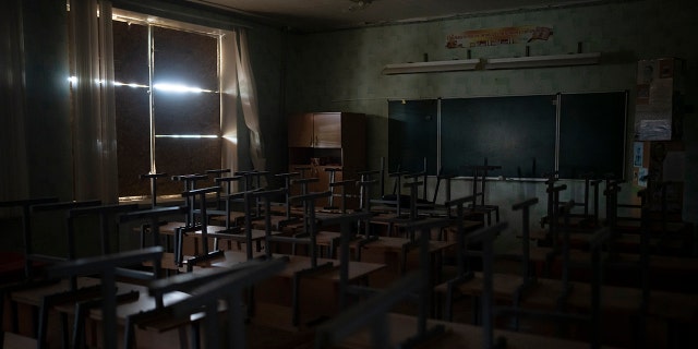 A retired classroom