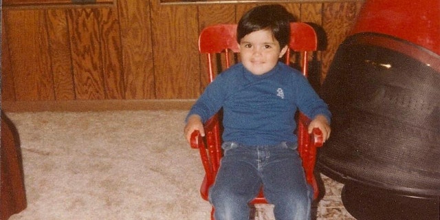 Thyden as a child
