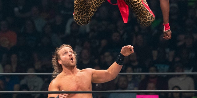 Adam Page in action in 2020