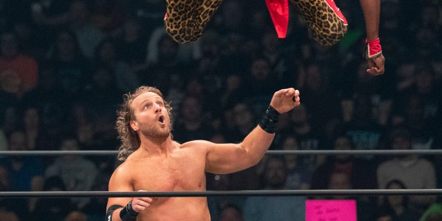 Adam Page in action in 2020