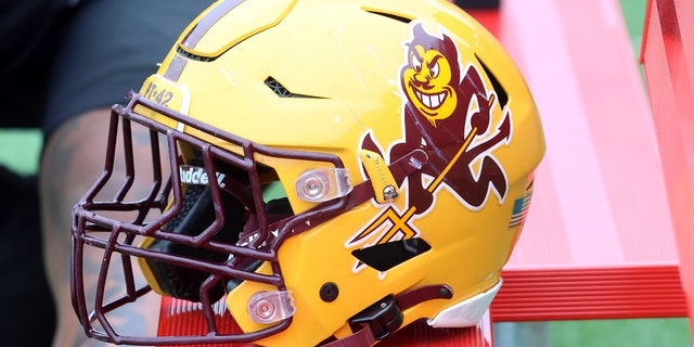 Arizon State Sun Devils helmet