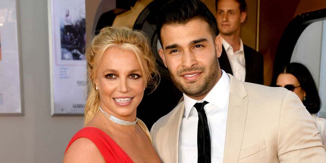 Britney Spears with Sam Asghari