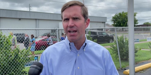 Democratic Kentucky Gov. Andy Beshear
