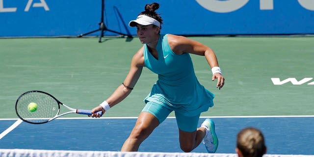 Bianca Andreescu plays win the Mubadala Citi DC Open