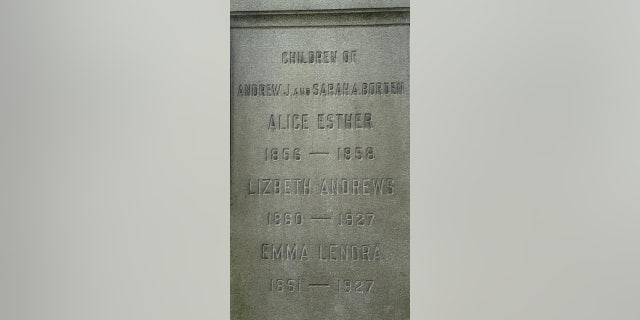 Borden gravestone